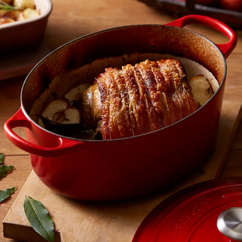 Le Creuset Signature støbejern oval gryde Ø 29 cm cerise