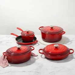 Le Creuset Signature støbejern oval gryde Ø 29 cm cerise