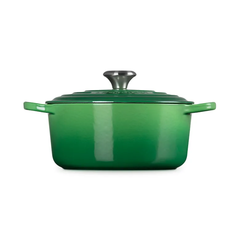 Le Creuset Signature støbejern rund gryde Ø 24 cm bamboo