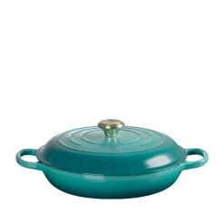 Le Creuset Signature støbejern buffetgryde Ø 30 cm bleu riviera