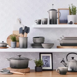 Le Creuset Signature støbejern rund gryde Ø 24 cm flint
