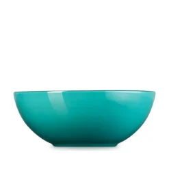 Le Creuset Signature stentøj dyb tallerken Ø 16 cm Bleu Riviera
