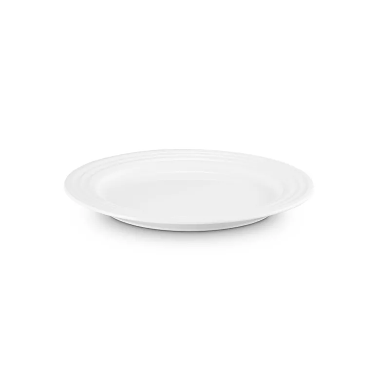 Le Creuset Signature stentøj frokosttallerken 22cm White