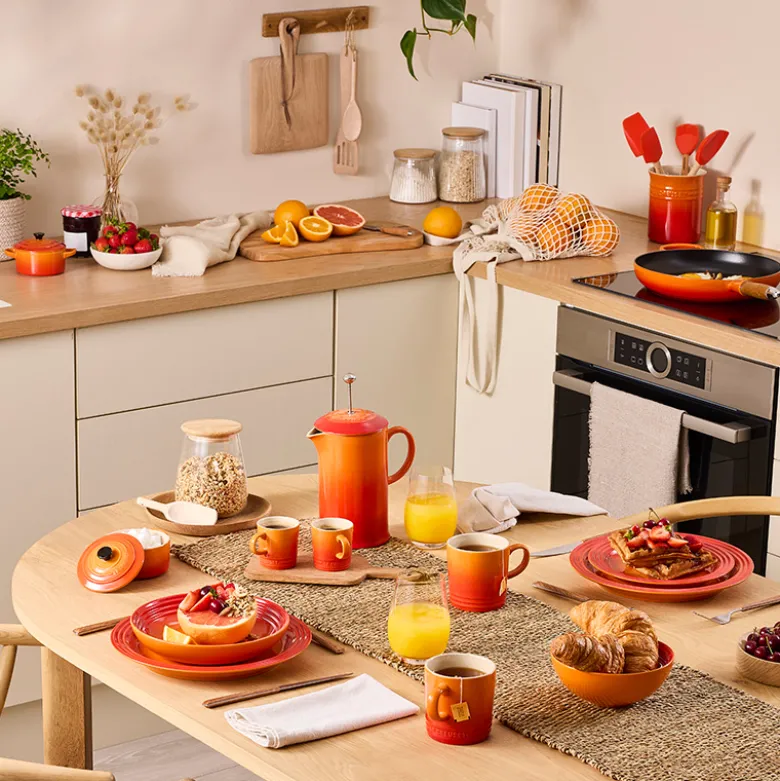 Le Creuset Signature stentøj frokosttallerken 22cm Volcanic