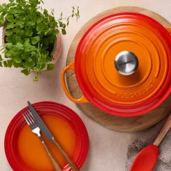 Le Creuset Signature stentøj frokosttallerken 22cm Volcanic