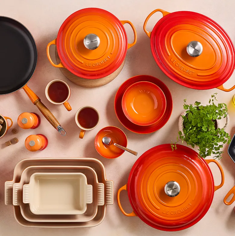 Le Creuset Signature stentøj frokosttallerken 22cm Volcanic