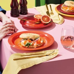 Le Creuset Signature stentøj frokosttallerken 22cm Cerise