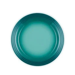 Le Creuset Signature stentøj middagstallerken Ø 27 cm Bleu Riviera