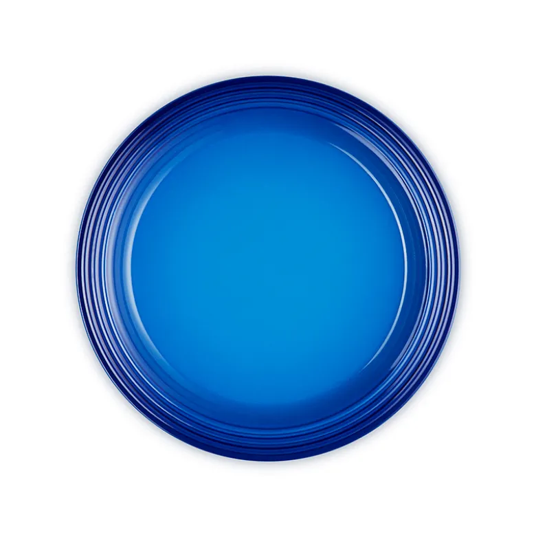 Le Creuset Signature stentøj middagstallerken 27cm Azure