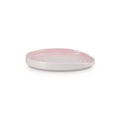 Le Creuset Signature stentøj oval grydeskeholder Shell Pink