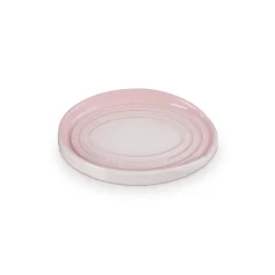 Le Creuset Signature stentøj oval grydeskeholder Shell Pink