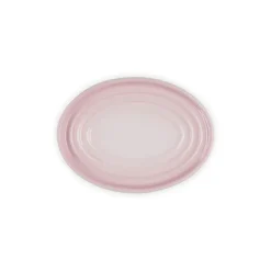 Le Creuset Signature stentøj oval grydeskeholder Shell Pink