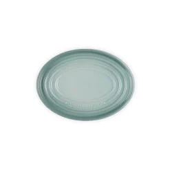 Le Creuset Signature stentøj oval grydeskeholder Sea Salt