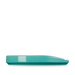 Le Creuset Signature stentøj oval grydeskeholder Bleu Riviera
