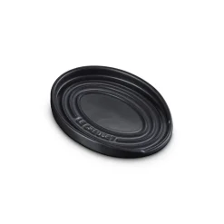 Le Creuset Signature stentøj oval grydeskeholder Matte Black