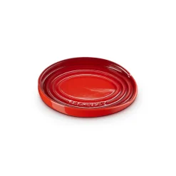 Le Creuset Signature stentøj oval grydeskeholder Cerise
