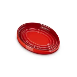 Le Creuset Signature stentøj oval grydeskeholder Cerise