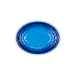 Le Creuset Signature stentøj oval grydeskeholder Azure