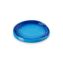 Le Creuset Signature stentøj oval grydeskeholder Azure