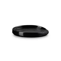 Le Creuset Signature stentøj oval grydeskeholder Black