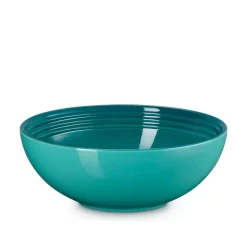 Le Creuset Signature stentøj serveringsskål Ø 24 cm Bleu Riviera