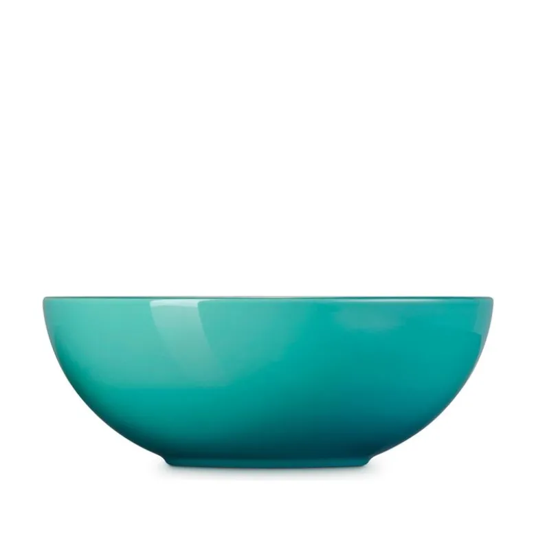 Le Creuset Signature stentøj serveringsskål Ø 24 cm Bleu Riviera