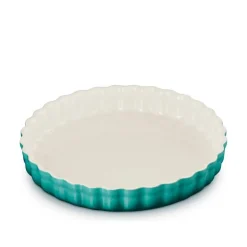 Le Creuset Signature stentøjs tærtefad Ø 28 cm Bleu Riviera