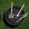 Legnoart Sturdy BBQ grillsæt stål/træ 3 stk.