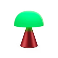 Lexon Mina lampe medium LH64 mørkerød