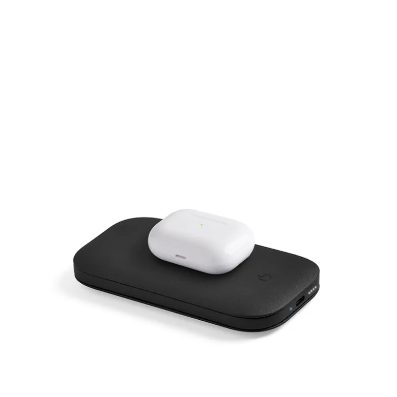 Lexon Softpower trådløs powerbank sort