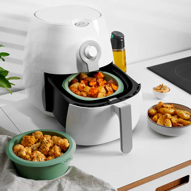 Lékué airfryer form forest green Ø 20 cm