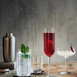 Luigi Bormioli Jazz champagneglas 21 cl 4 stk.