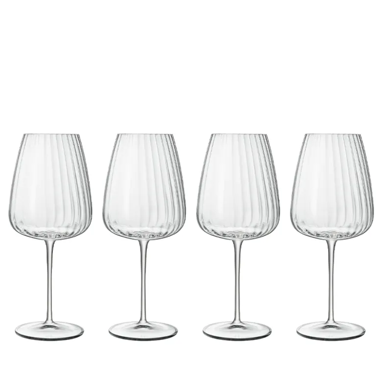 Luigi Bormioli Optica bordeaux rødvinsglas 70 cl 4 stk.