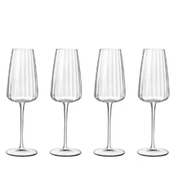 Luigi Bormioli Optica champagneglas glas 21 cl 4 stk.