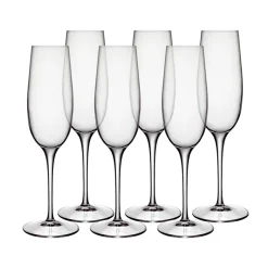 Luigi Bormioli Palace champagneglas 23,5 cl 6 stk.