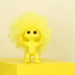 Lykketrold gul 9 cm