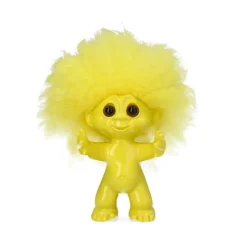 Lykketrold gul 9 cm