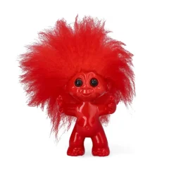 Lykketrold rød 9 cm
