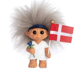 Lykketrold student pige blå