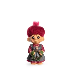 Lykketrold Grandam Mor julefigur rød 19 cm
