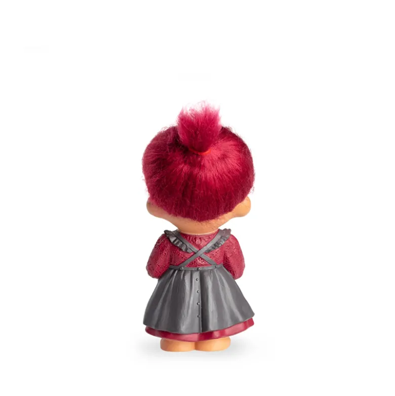 Lykketrold Grandam Mor julefigur rød 19 cm