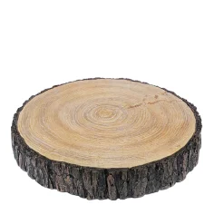 Lykketrold skive trælook 20 cm