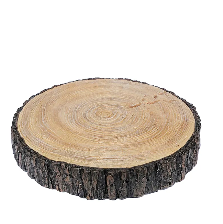 Lykketrold skive trælook 20 cm