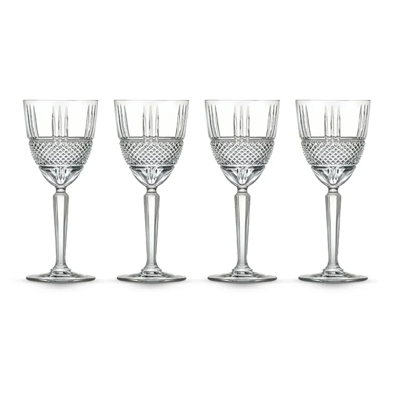 Lyngby Glas Brillante rødvinsglas 29 cl 4 stk