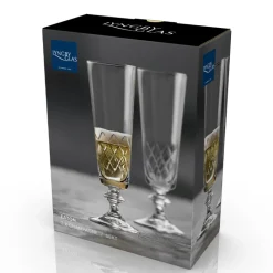 Lyngby Glas Eaton champagneglas klar 2 stk. 16 cl