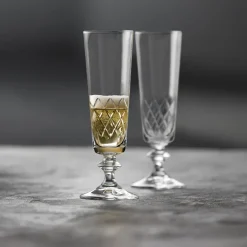 Lyngby Glas Eaton champagneglas klar 2 stk. 16 cl