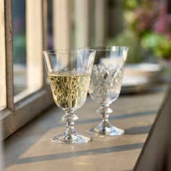 Lyngby Glas Eaton hvidvinsglas klar 2 stk 23 cl