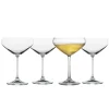 Lyngby Glas Juvel champagneskål 34 cl 4 stk.