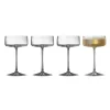 Lyngby Glas Krystal Zero champagneskål 26 cl 4 stk.