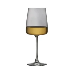 Lyngby Glas Krystal Zero hvidvinsglas smoke 4 stk. 43 cl